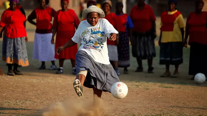The Soccer Grannies of South Africa